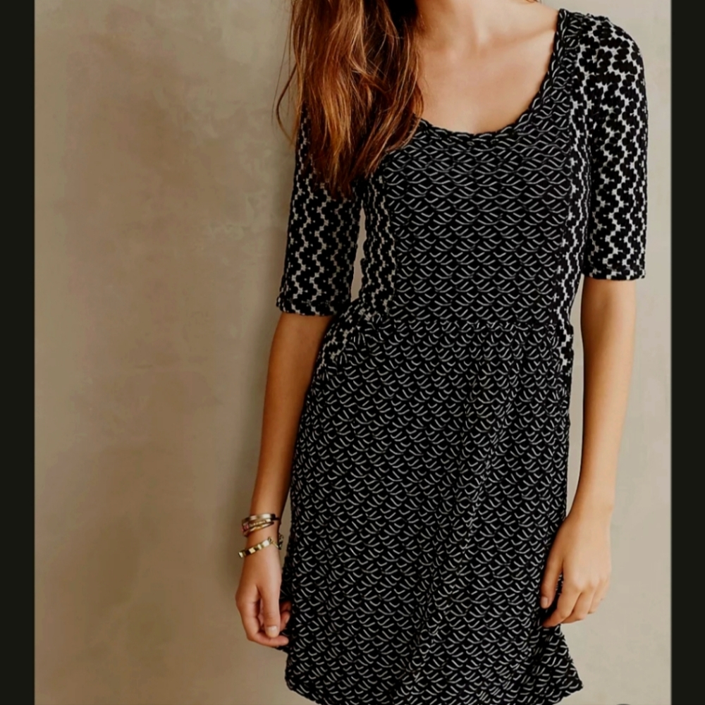 Anthropologie, Saturday, Sunday Chevron Panel DRess